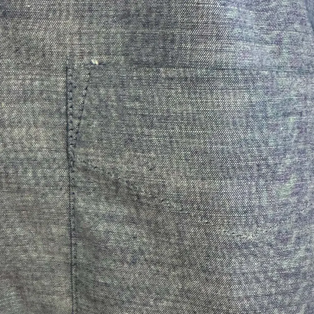 Banana Republic  Non-Iron Tailored Slim Fit Blue Dress Shirt Med 15-15.5 33/34